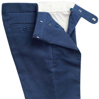 Royal Blue Moleskin Men's Trousers