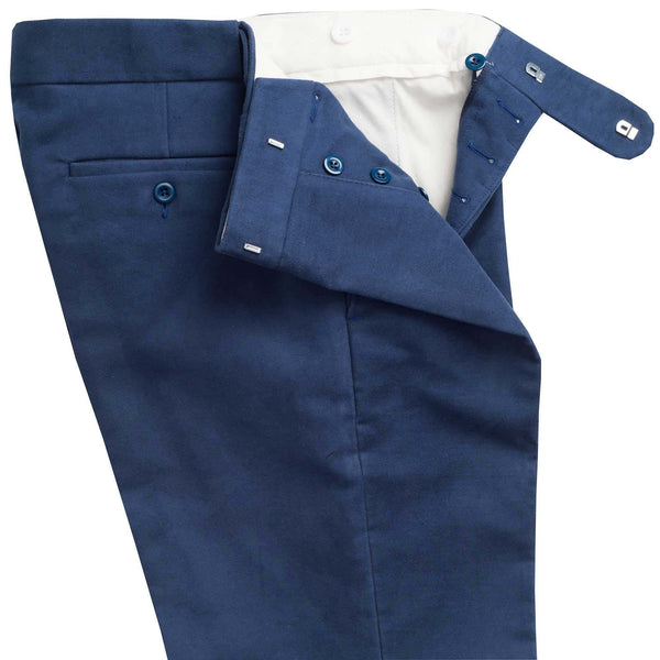 Royal Blue Moleskin Men's Trousers