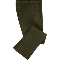 Olive Green Moleskin Trousers