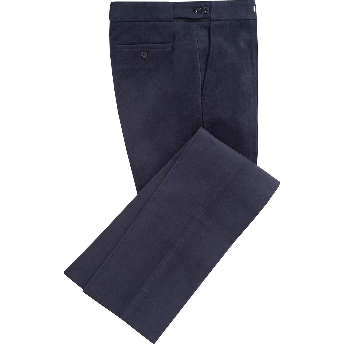 Navy Blue Moleskin Men's Trousers