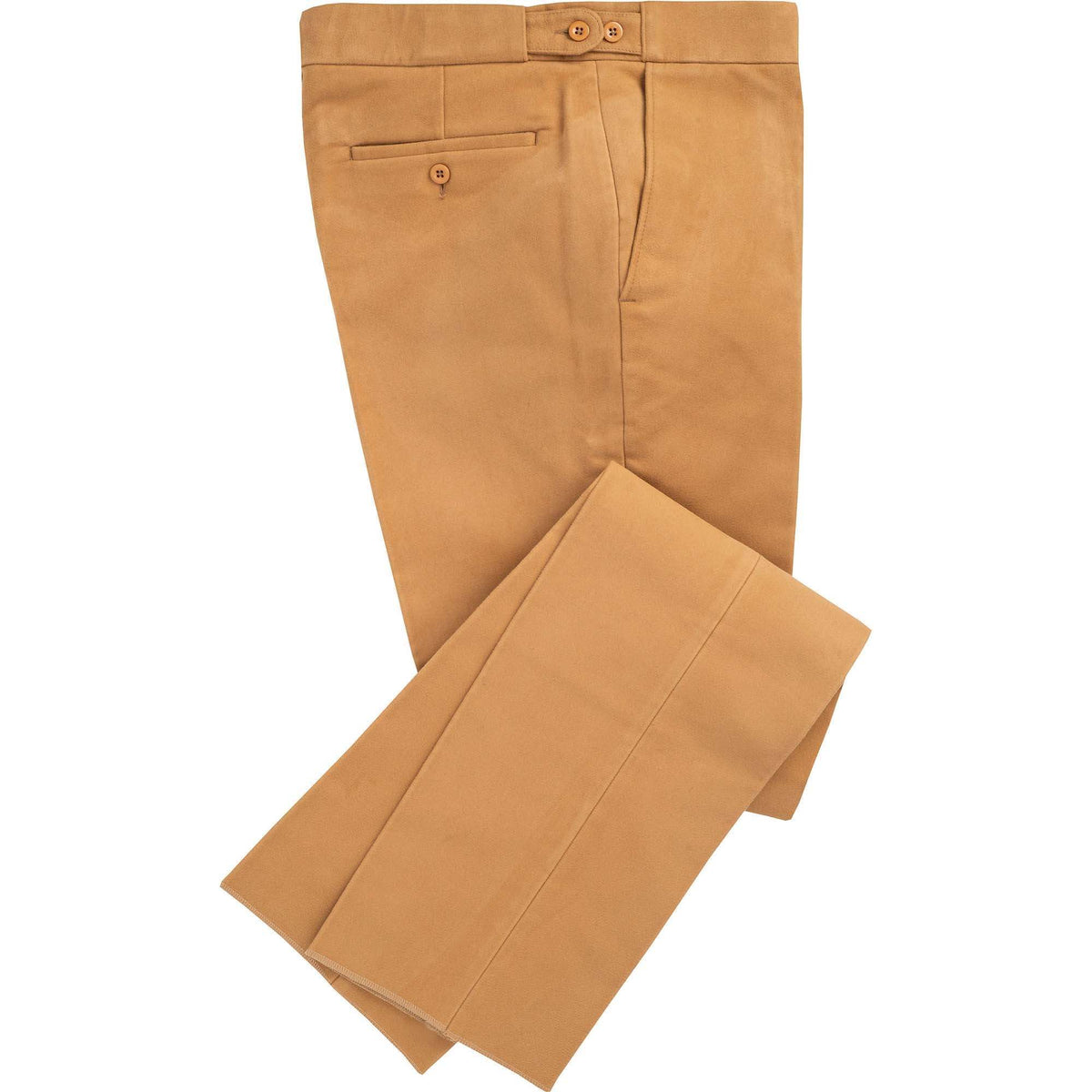 Camel Moleskin Trousers