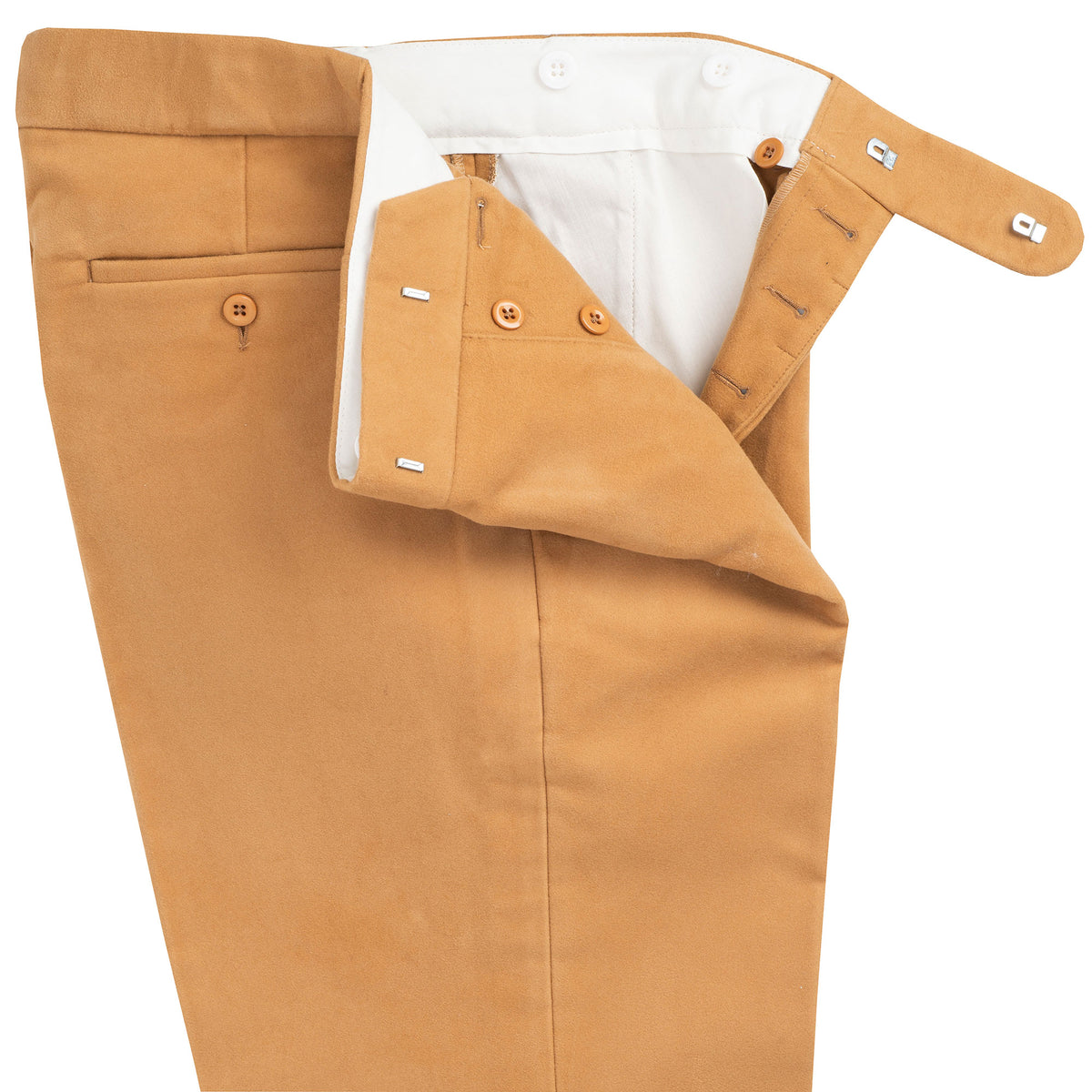 Camel Moleskin Trousers