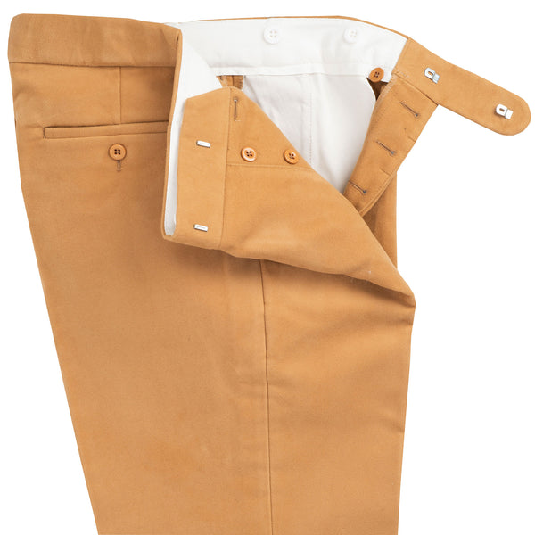Camel Moleskin Trousers