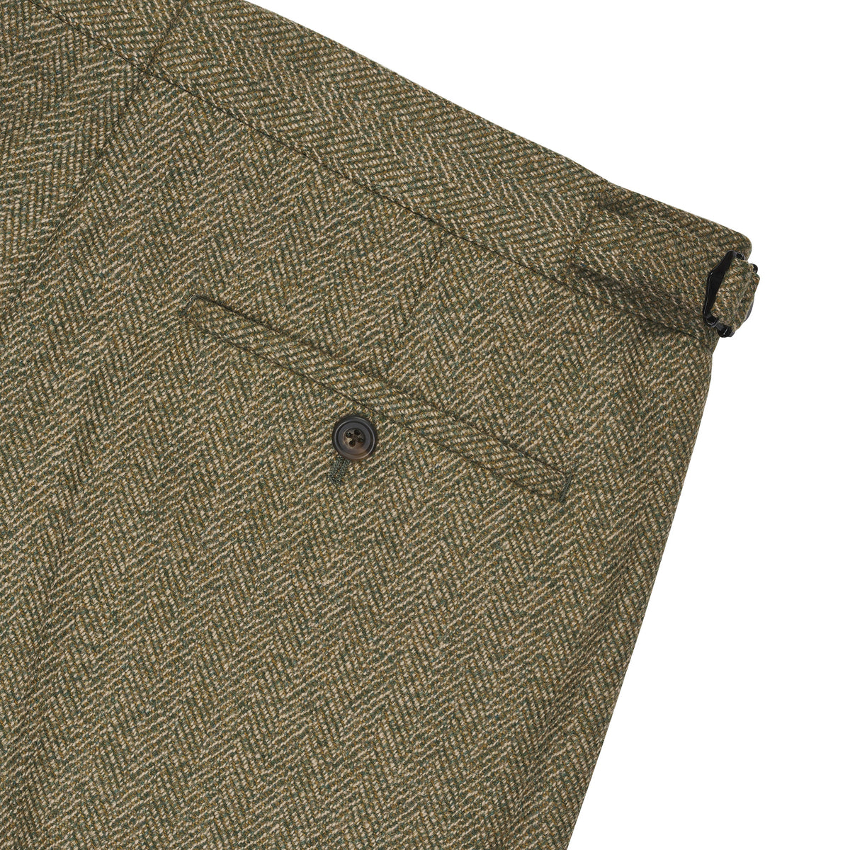 Firley Herringbone Tweed Trousers