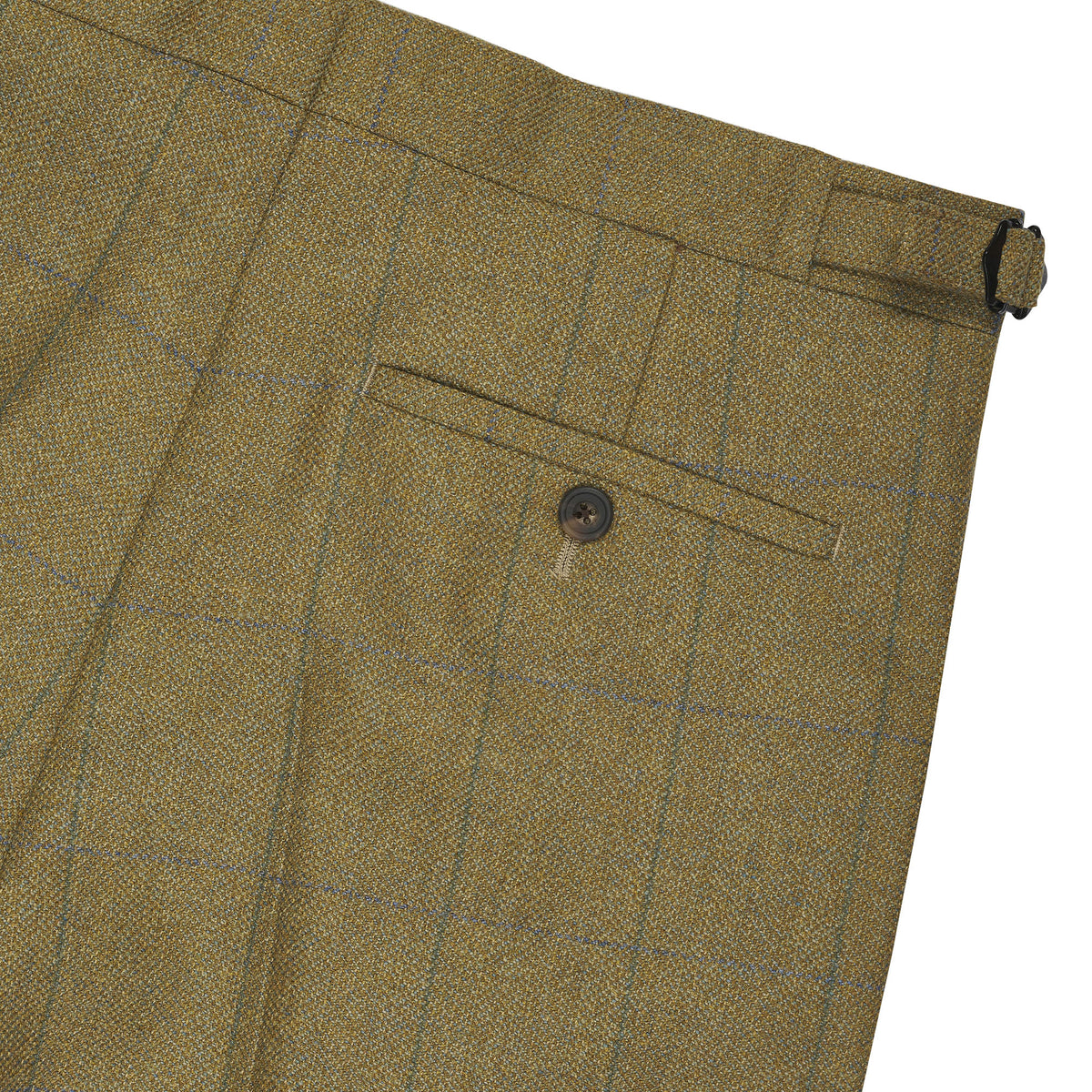 House Check Tweed Trousers