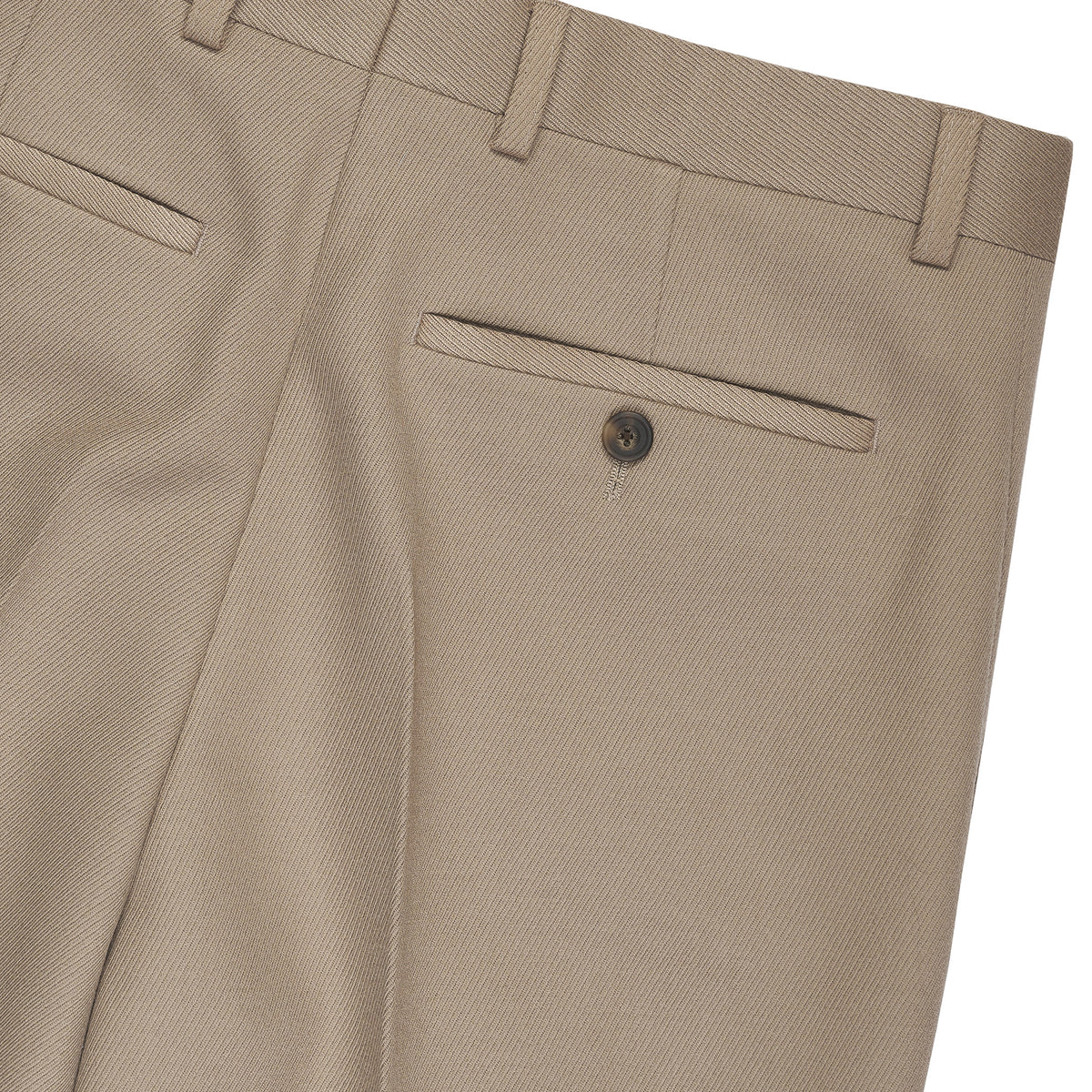 Tan Cavalry Twill Trousers