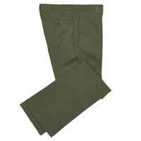 Army Green Gabardine Trousers