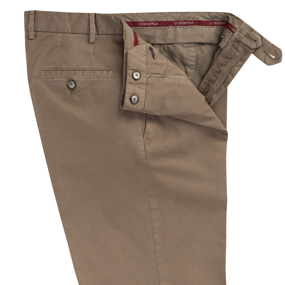 Putty Summer Gabardine Trousers