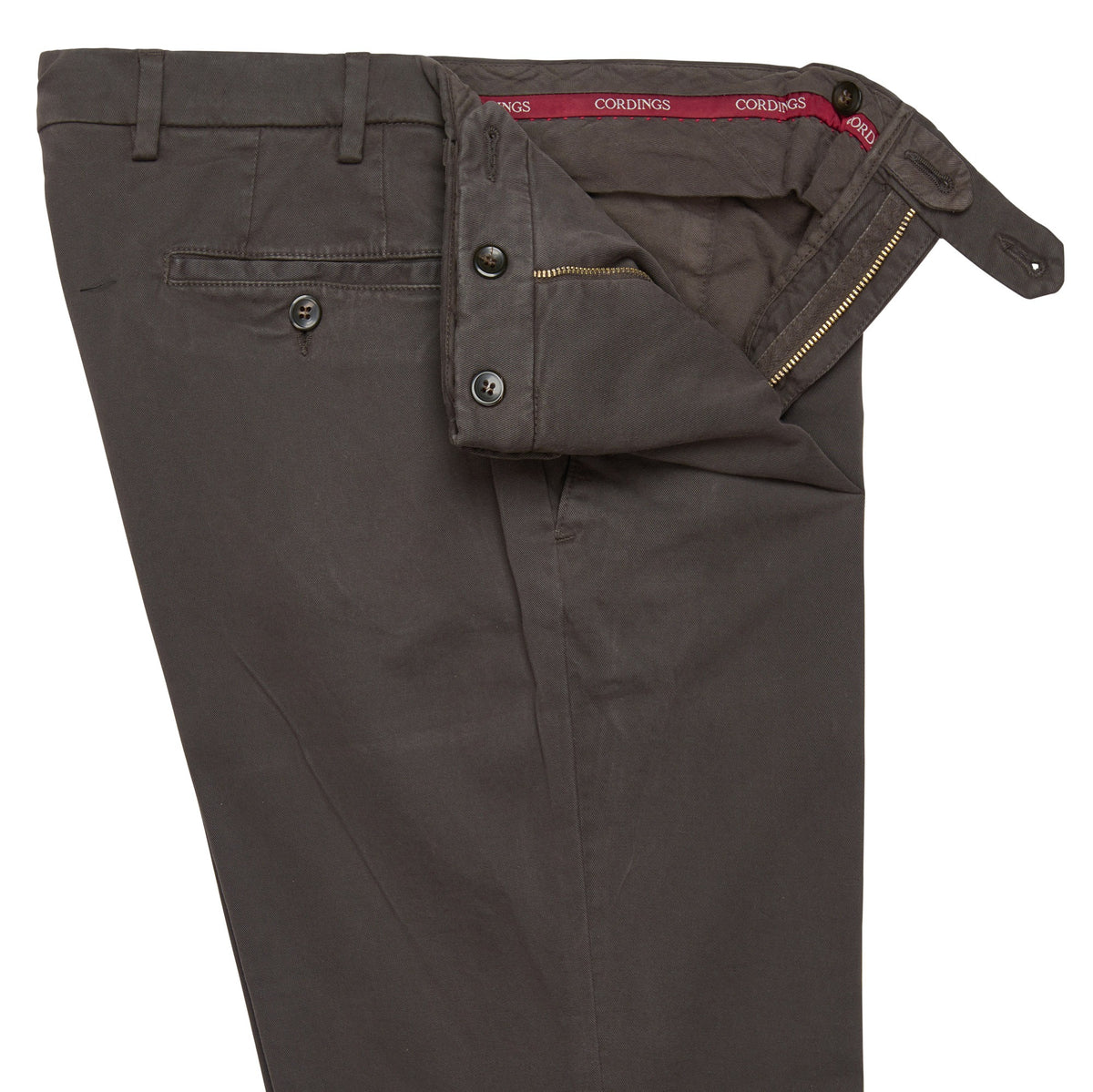Chocolate Cattrick Heavy Drill Trouser