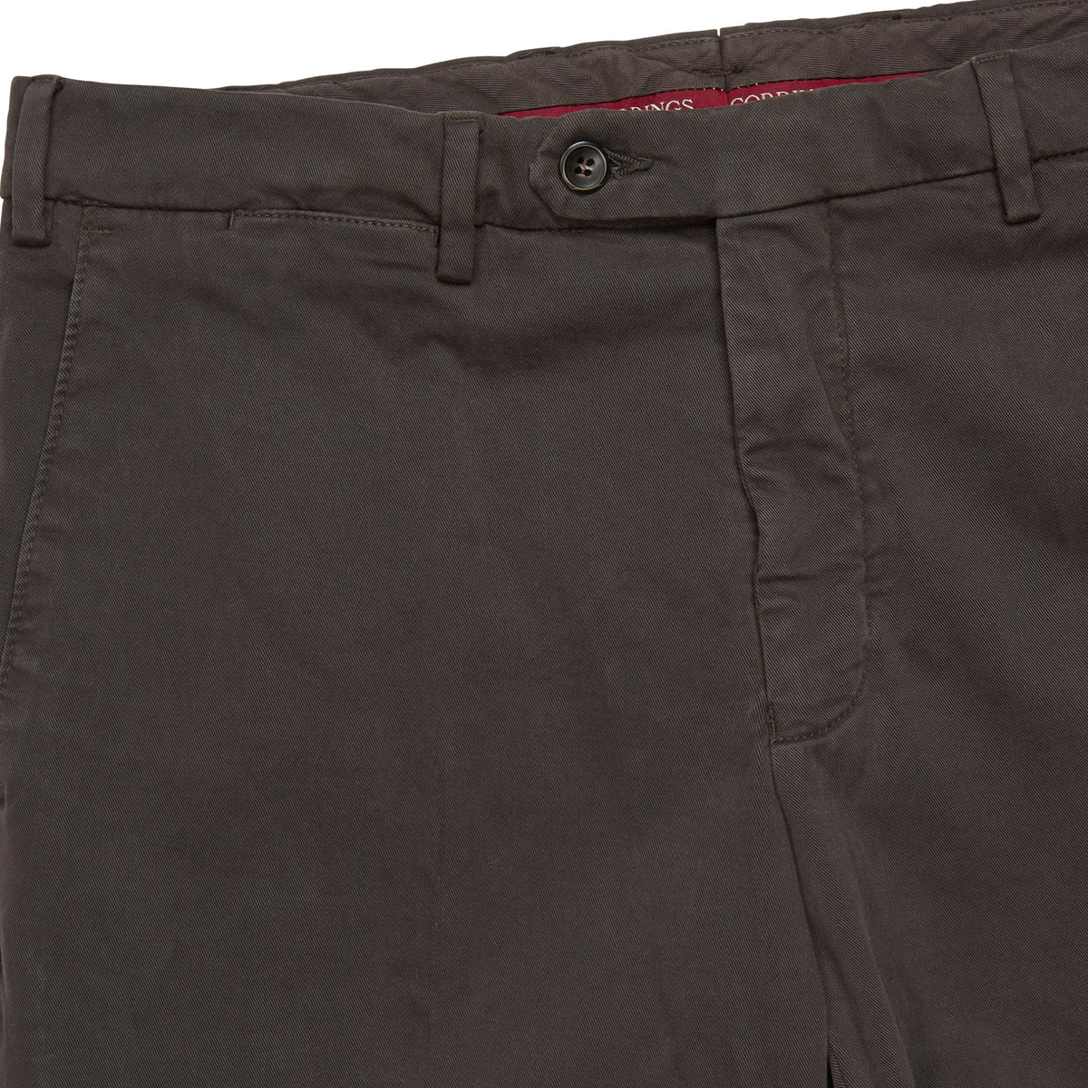 Chocolate Cattrick Heavy Drill Trouser