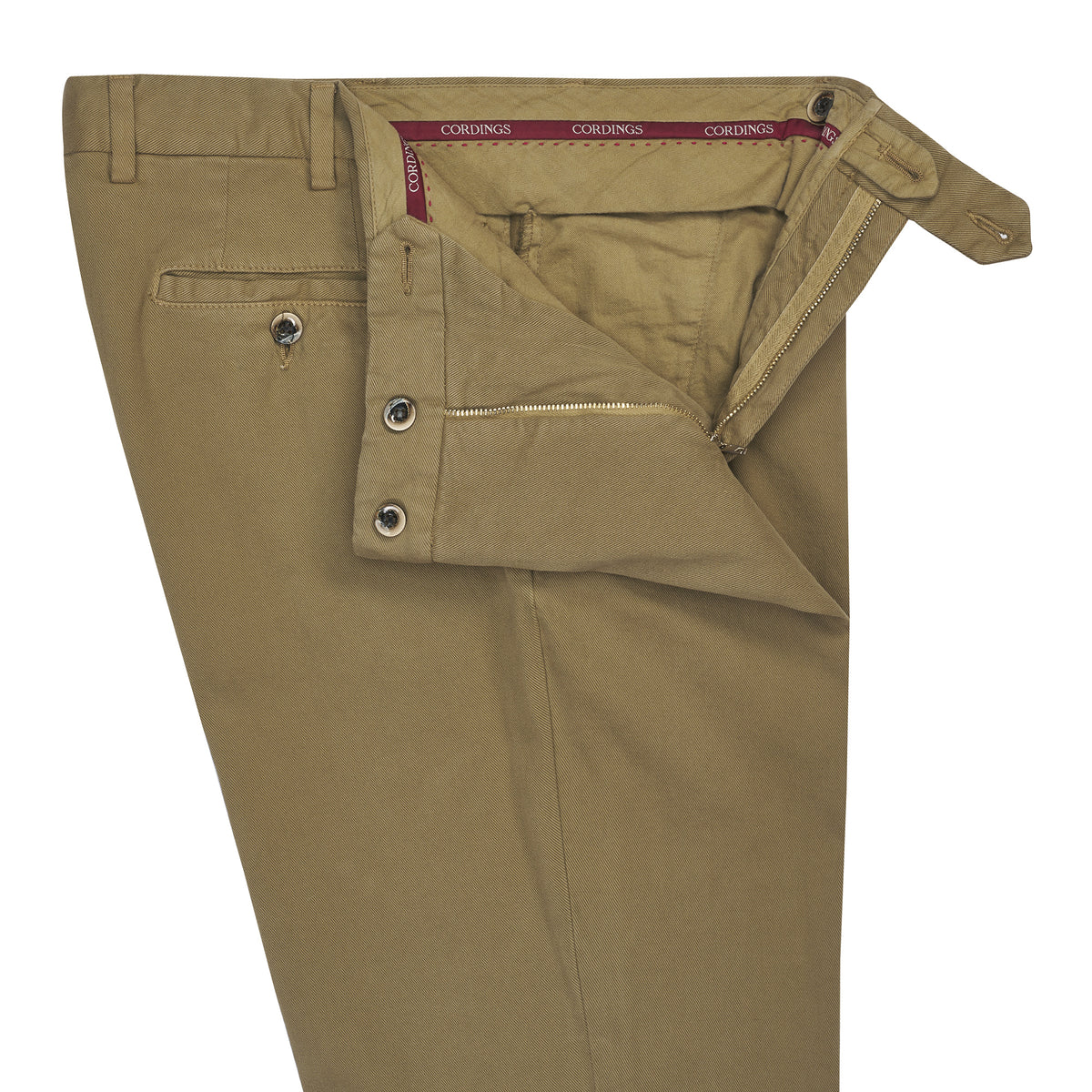 Khaki Cattrick Heavy Drill Trouser