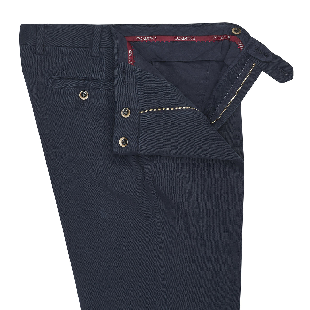 Navy Cattrick Heavy Drill Trouser