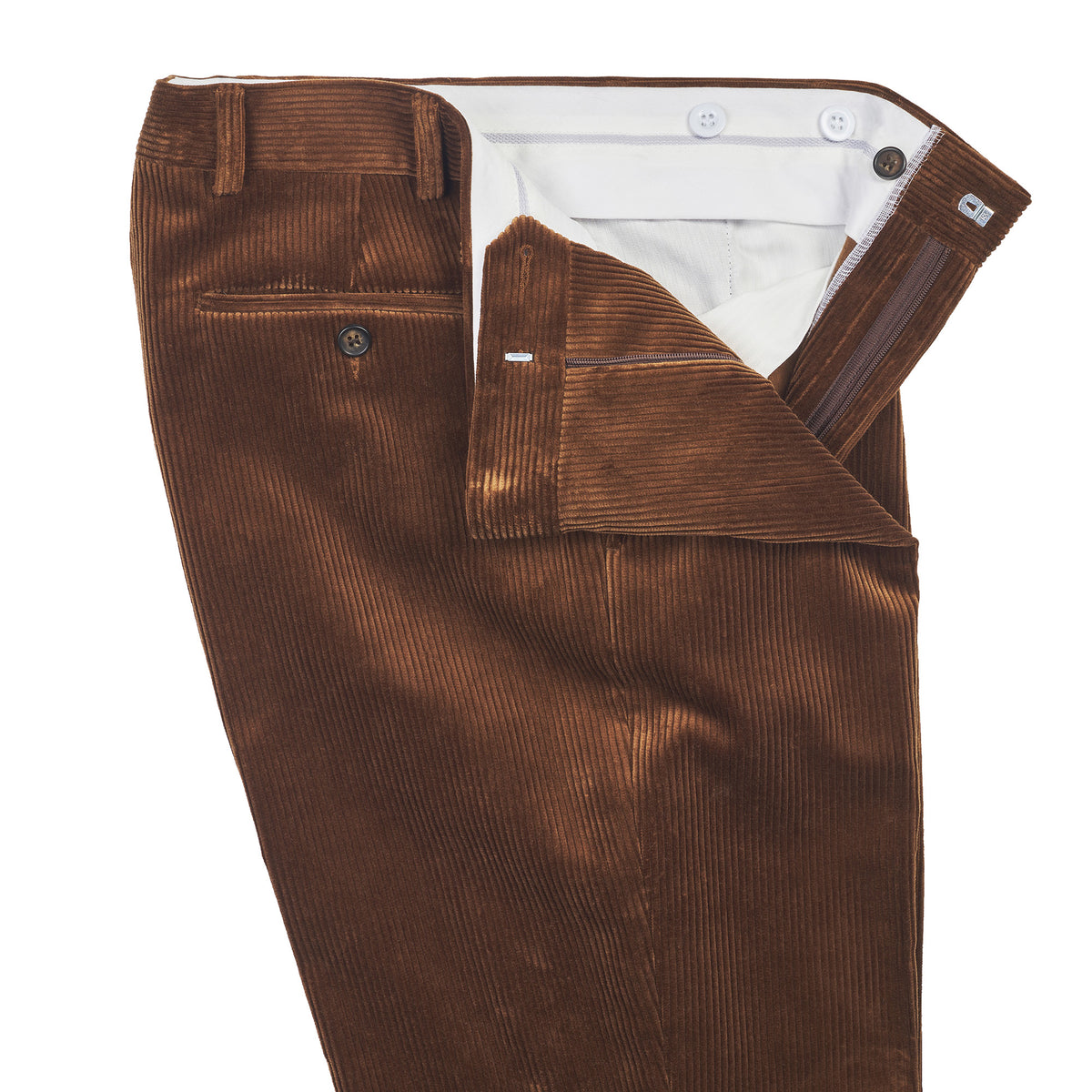 Chestnut York Corduroy Trousers
