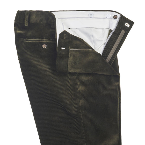 Olive York Corduroy Trousers