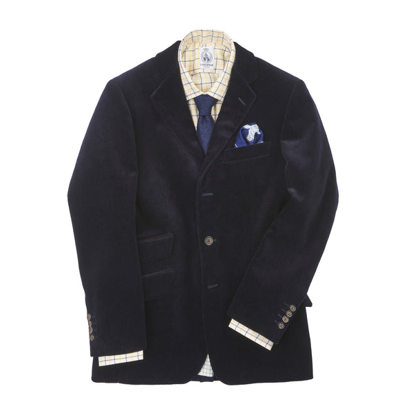 Navy York Corduroy Jacket