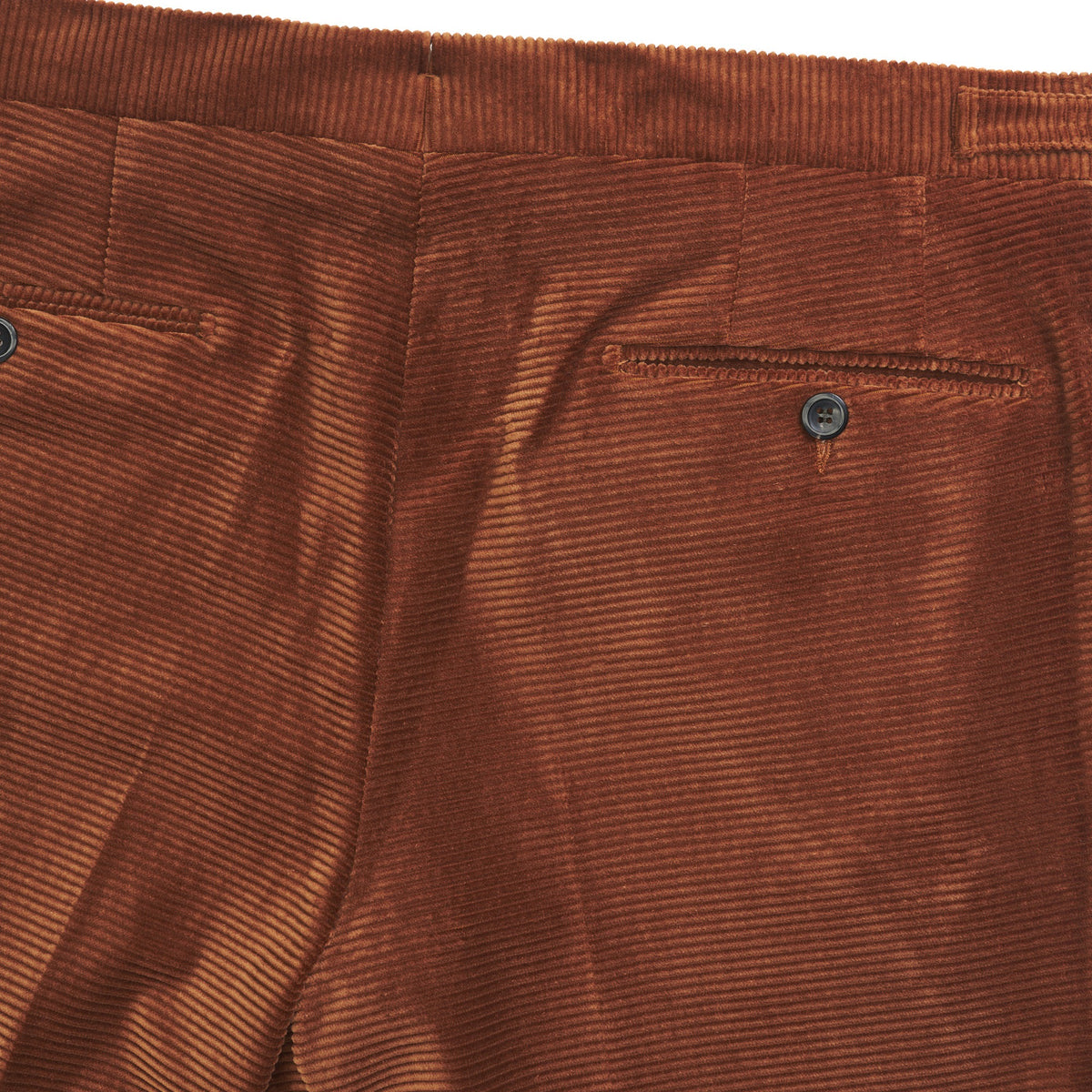 Cinnamon Horizontal Corduroy Trousers