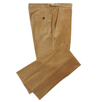 Fawn Horizontal Corduroy Trousers