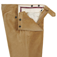 Fawn Horizontal Corduroy Trousers