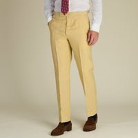 Sand Banbridge Linen Trousers
