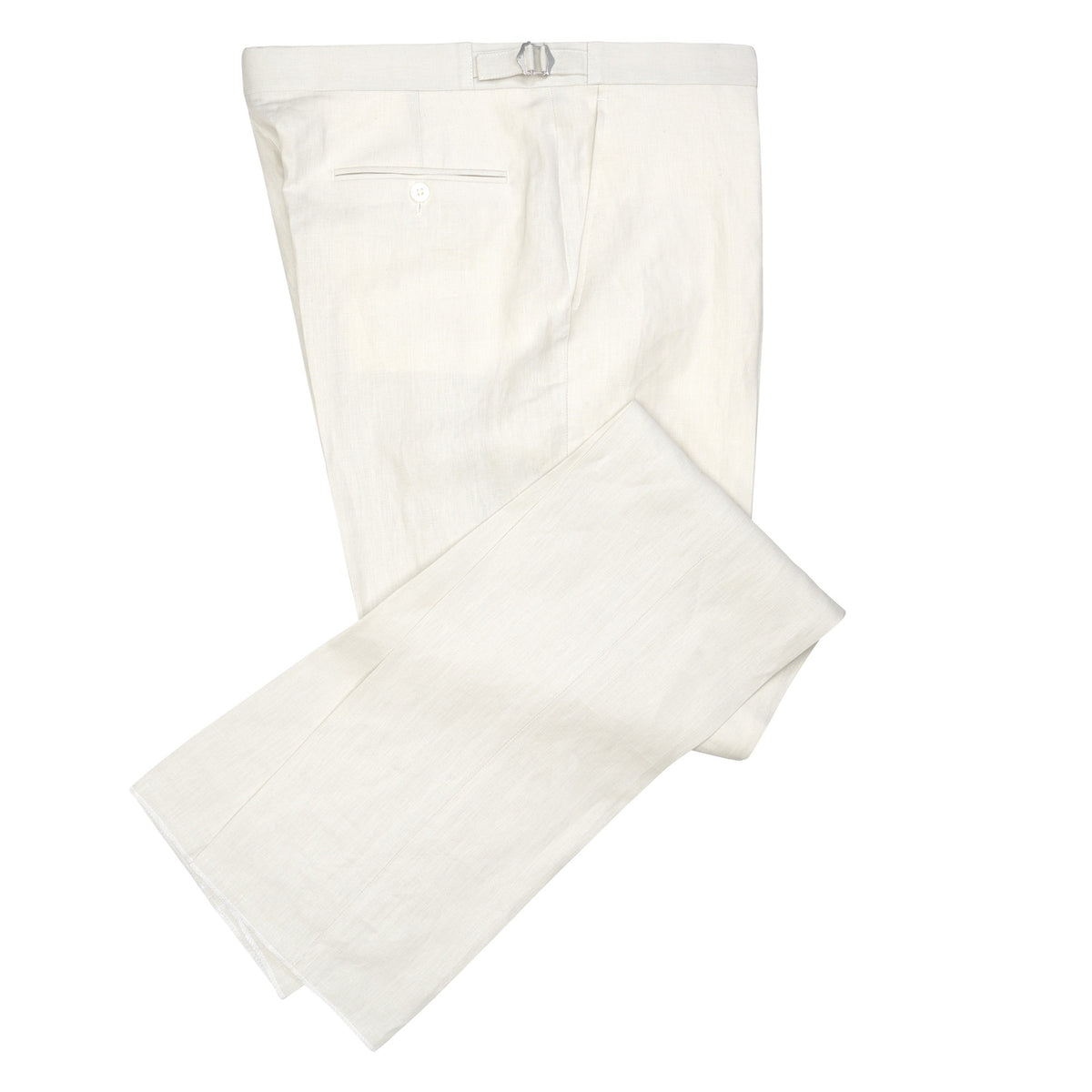 Stone Banbridge Linen Trousers