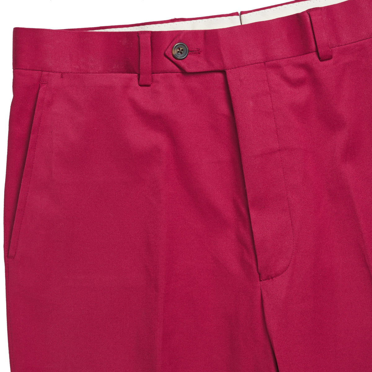 Red Garnet Lightweight Chino Trousers