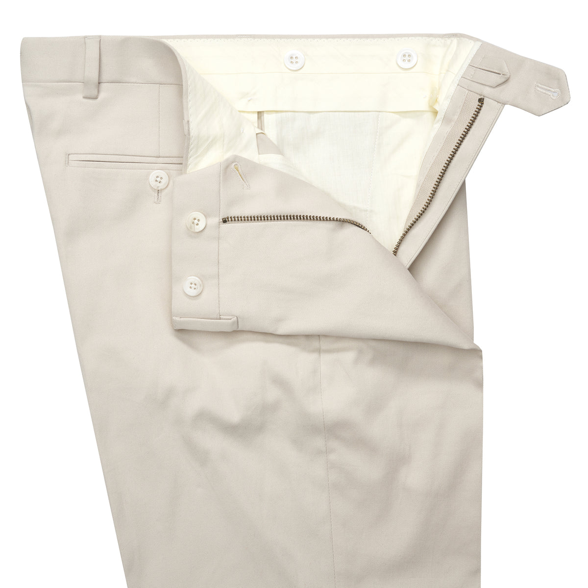 Stone Lightweight Chino Trousers