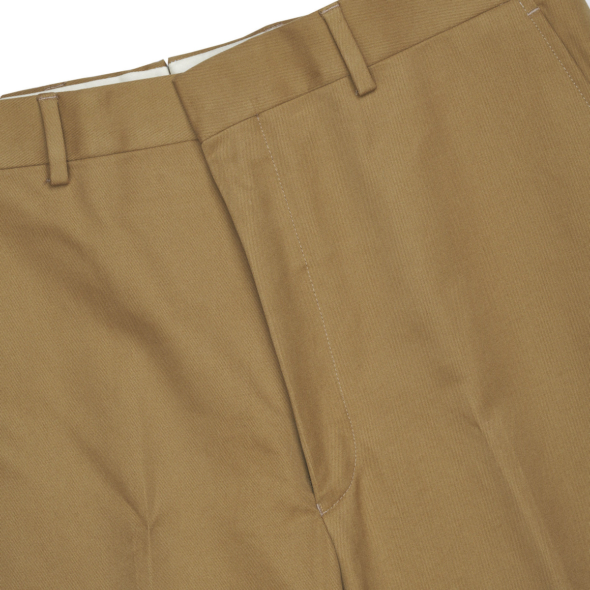 Khaki Zip Fly Chinos