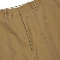 Khaki Zip Fly Chinos