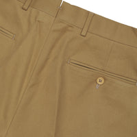 Khaki Zip Fly Chinos