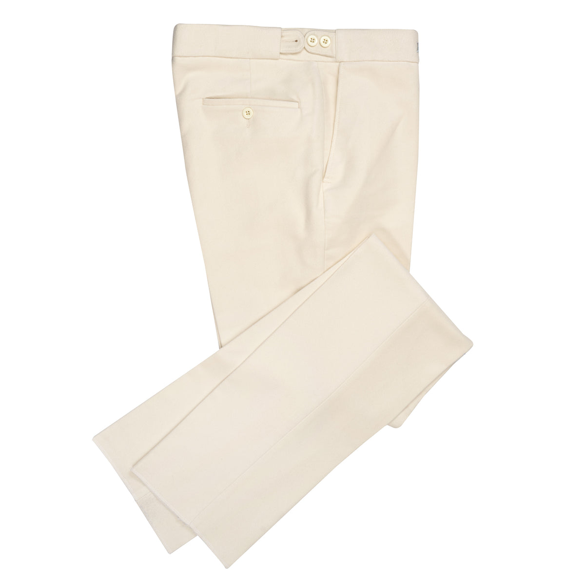 Cream Cricket Moleskin Trousers