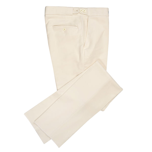 Cream Cricket Moleskin Trousers