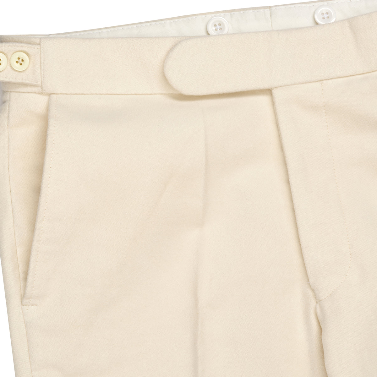 Cream Cricket Moleskin Trousers