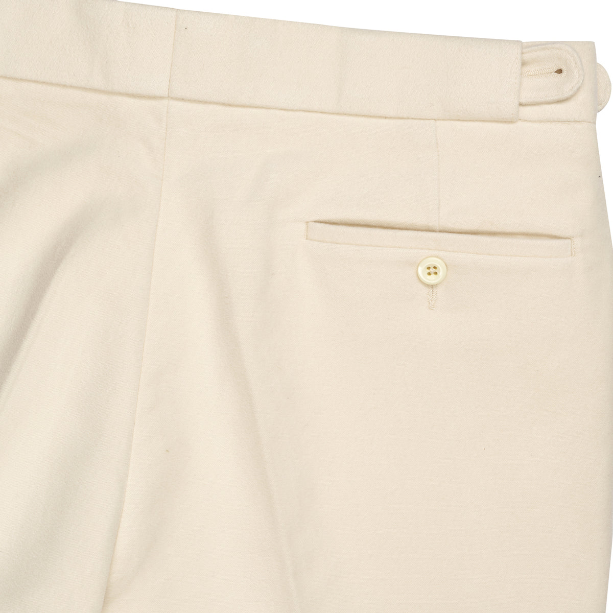Cream Cricket Moleskin Trousers