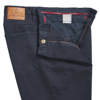 Navy James Cotton Twill Jeans