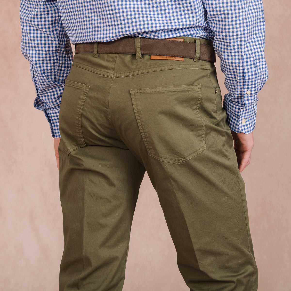 Army Green James Gabardine Jean