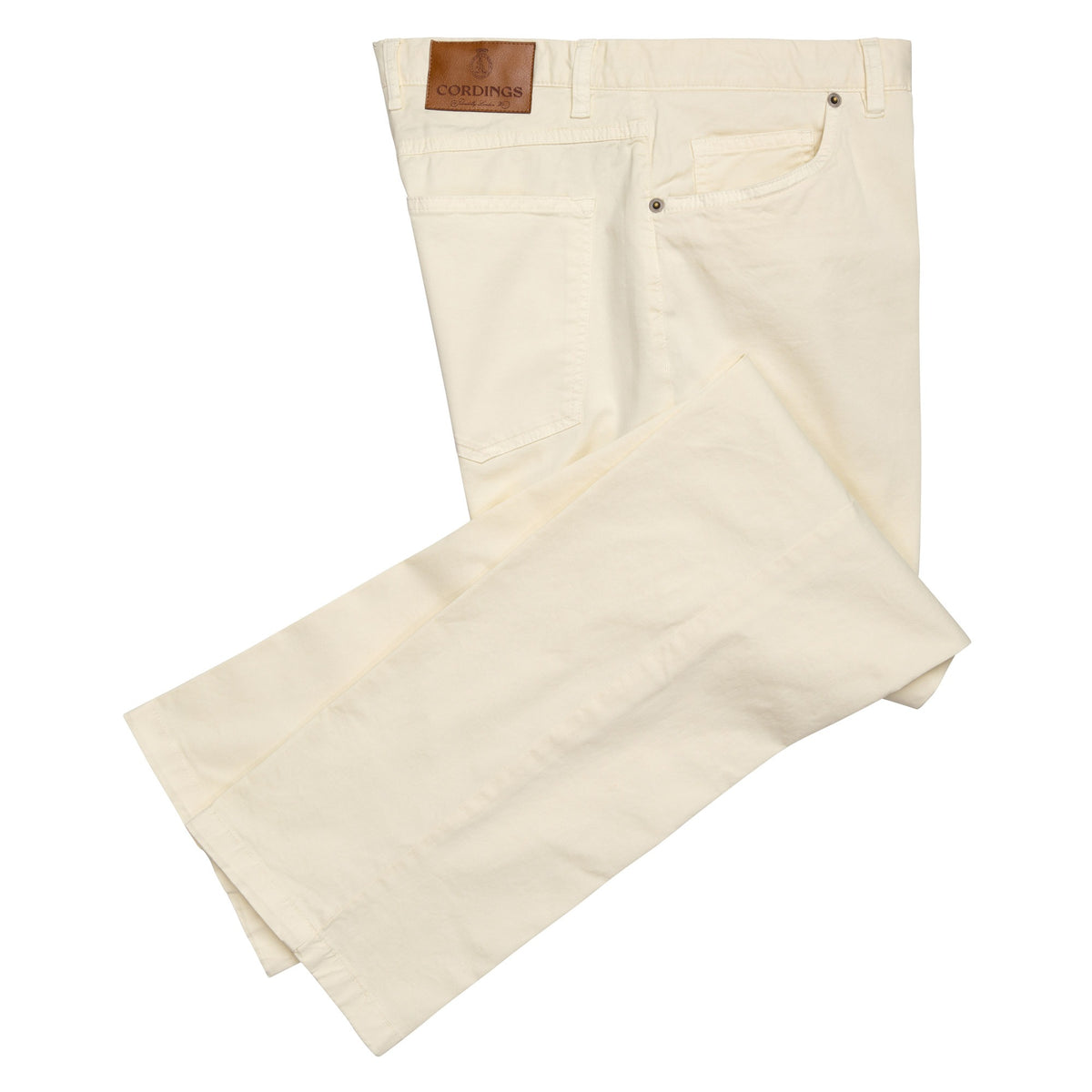 Cream James Gabardine Jean
