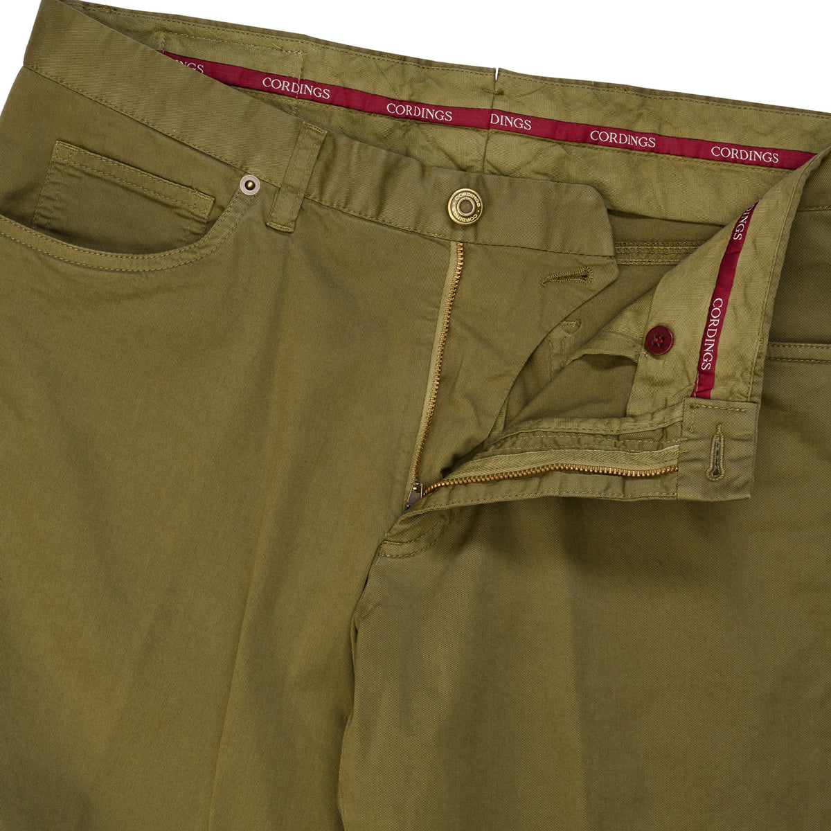 Army Green James Gabardine Jean