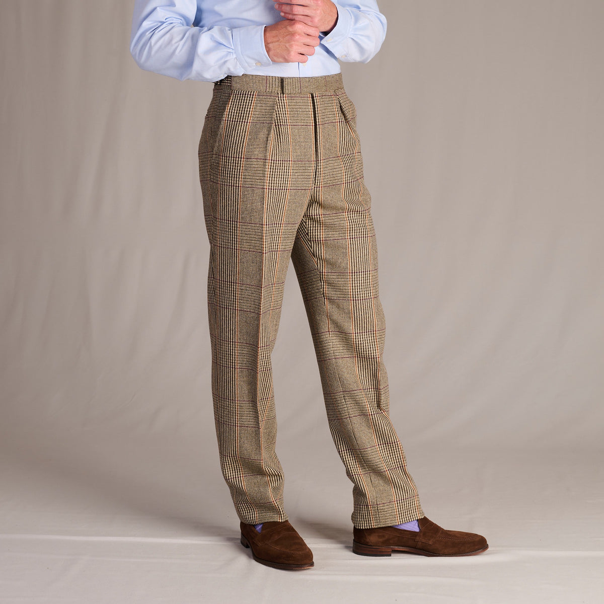 Russell Check Trousers