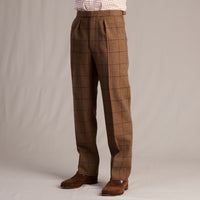 Dartmoor Purple Check Trousers