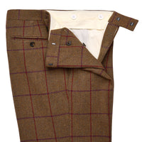 Dartmoor Purple Check Trousers