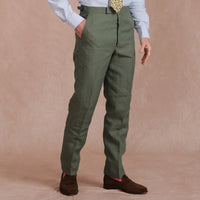Sage Lisburn Linen Trousers