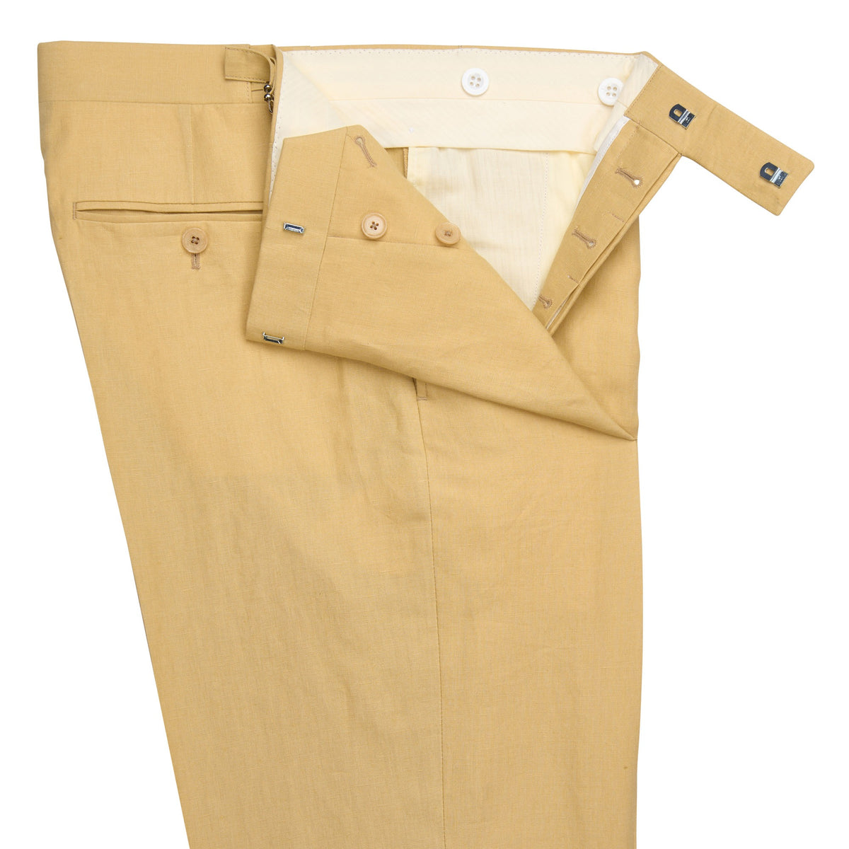 Sand Lisburn Linen Trousers
