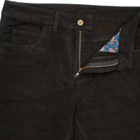 Black Hebden Moleskin Jeans