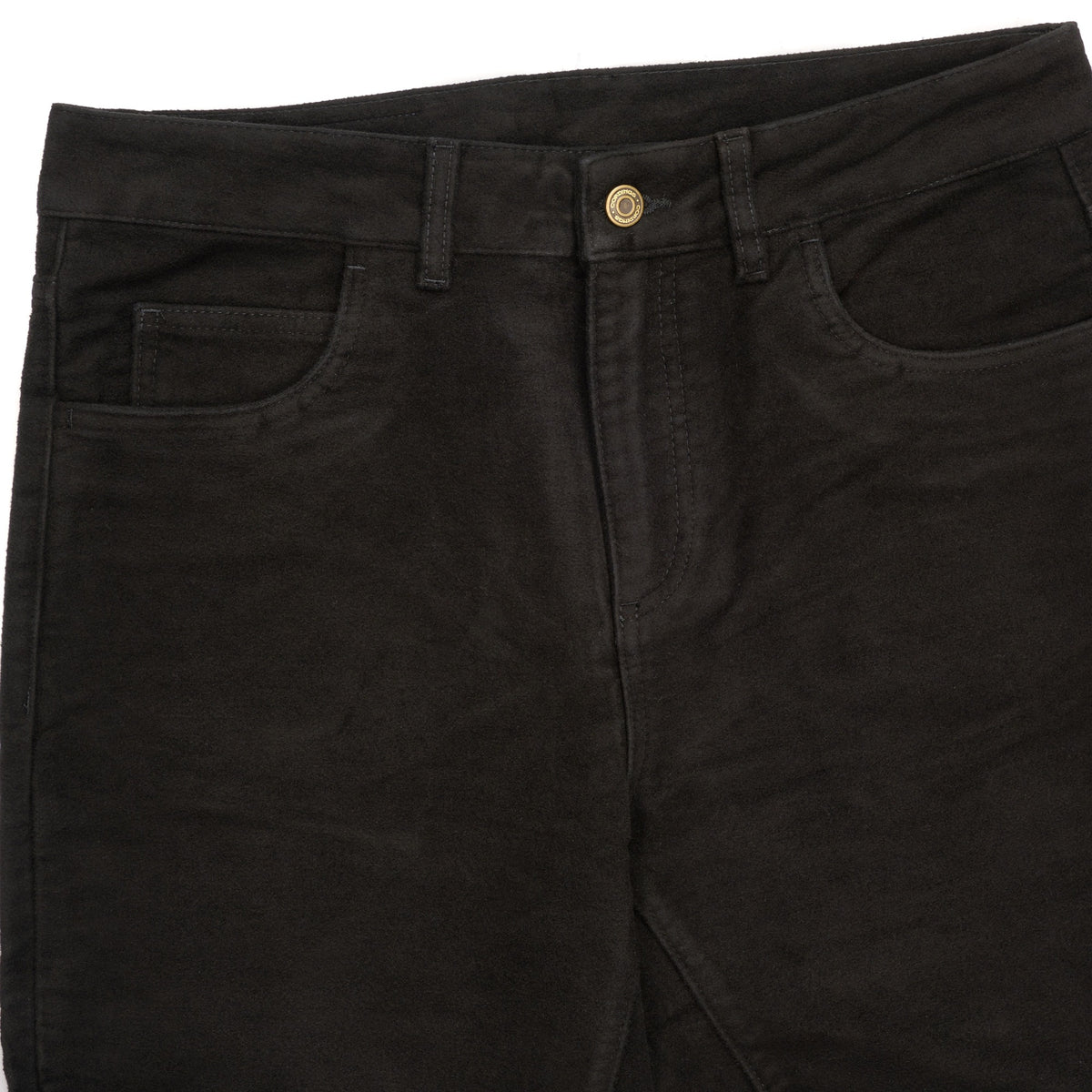 Black Hebden Moleskin Jeans