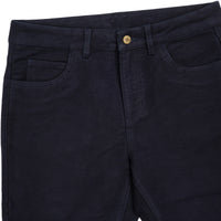 Navy Hebden Moleskin Jeans