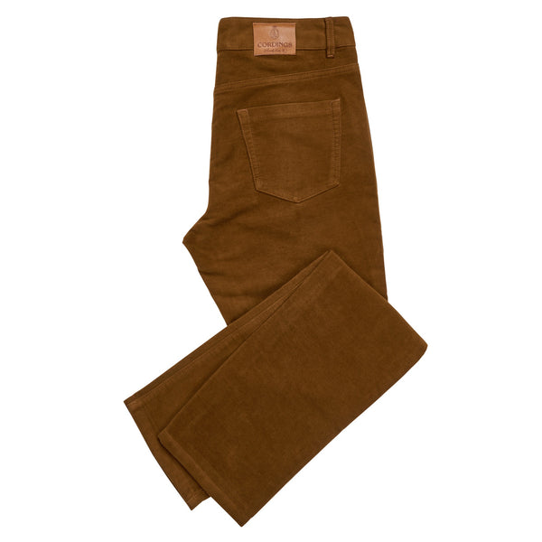 Tan Hebden Moleskin Jeans