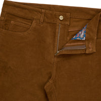 Tan Hebden Moleskin Jeans