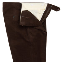 Brown Bingley Wool Corduroy Trousers