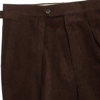 Brown Bingley Wool Corduroy Trousers