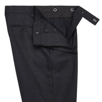 Dark Grey 11oz Twill Suit Trousers
